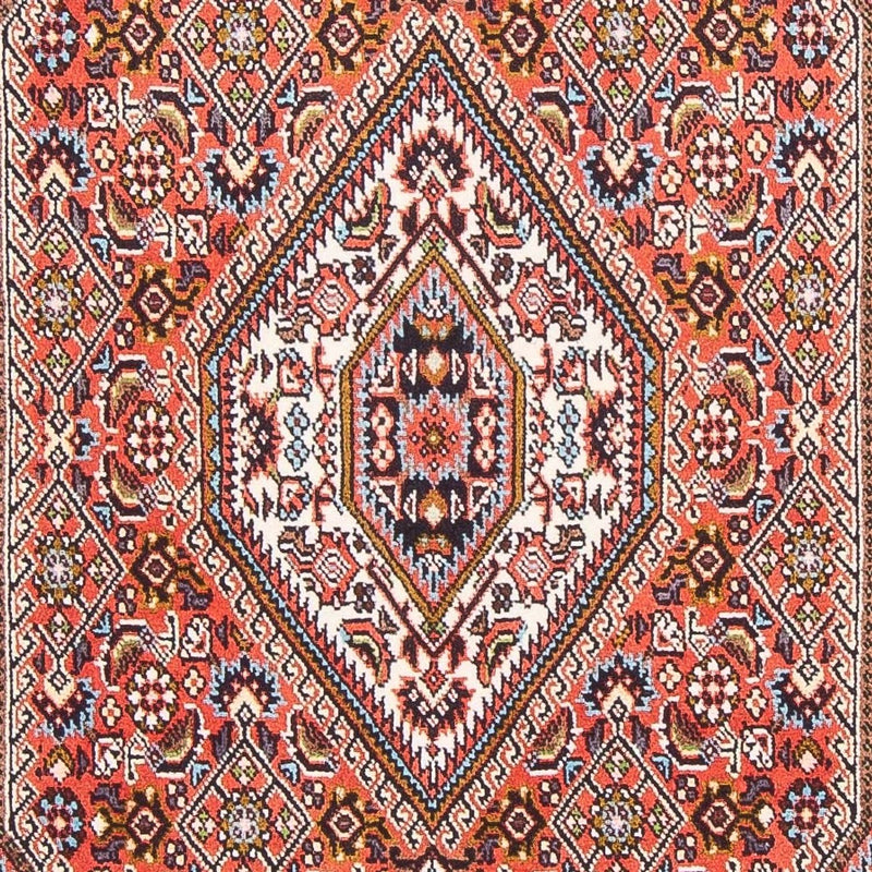 Persisk tæppe - Bijar - Royal - 147 x 84 cm - rød