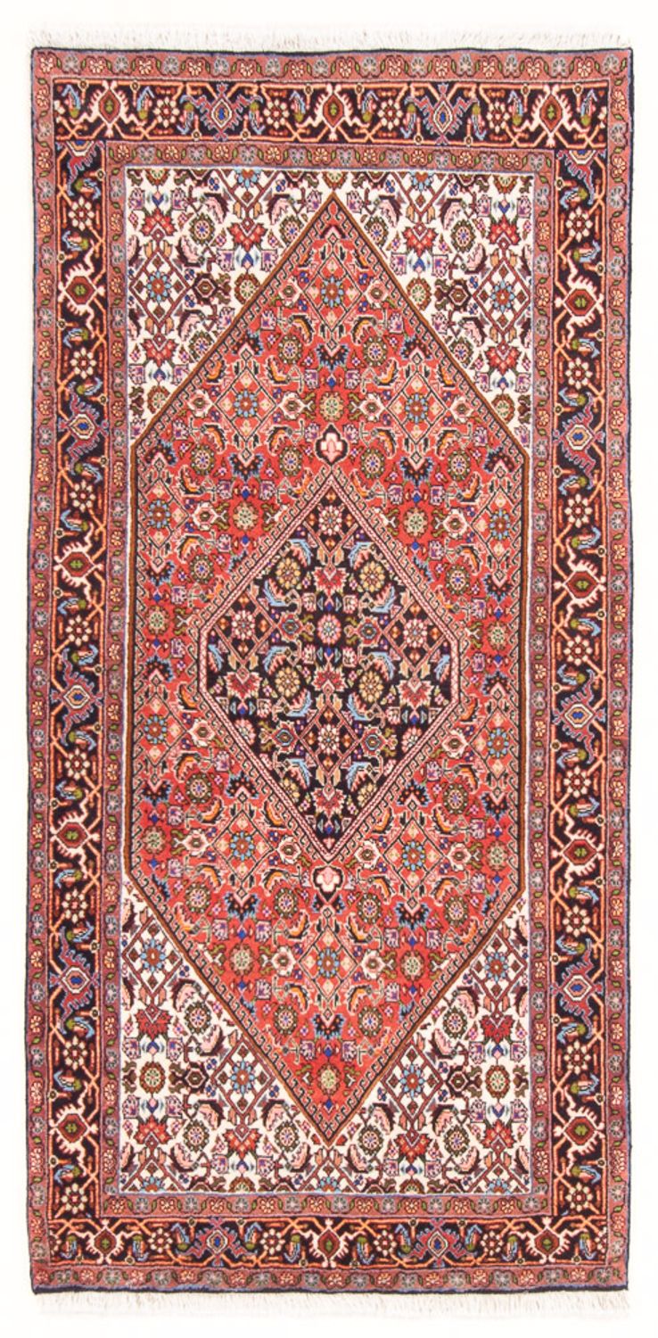 Persisk tæppe - Bijar - Royal - 165 x 84 cm - rød