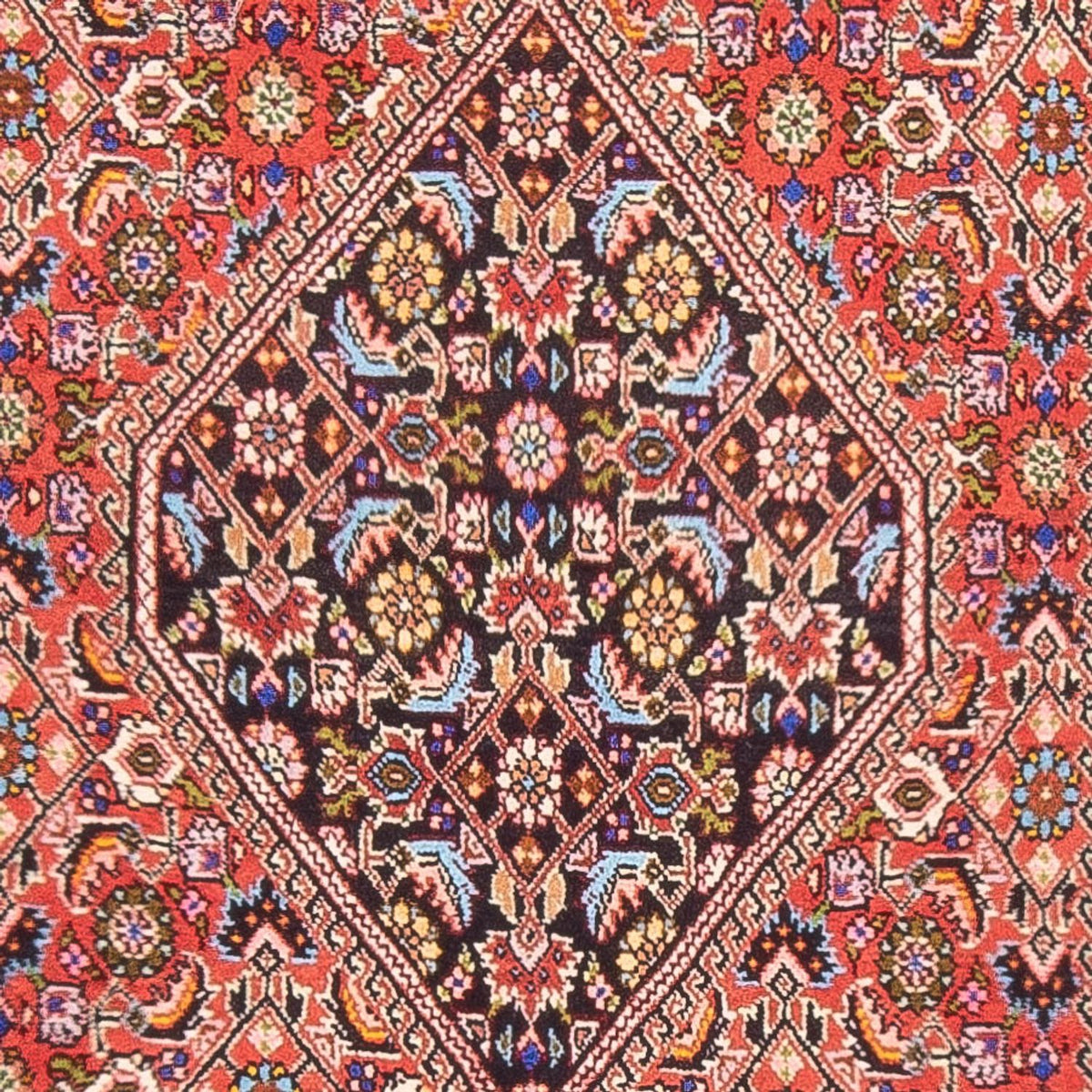 Persisk tæppe - Bijar - Royal - 165 x 84 cm - rød