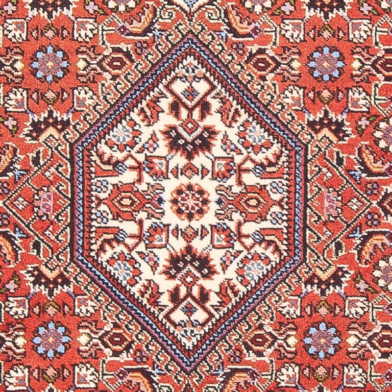 Persisk tæppe - Bijar - Royal - 136 x 84 cm - rød