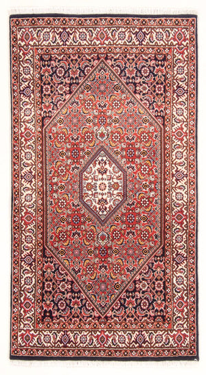 Persisk tæppe - Bijar - Royal - 150 x 84 cm - rød