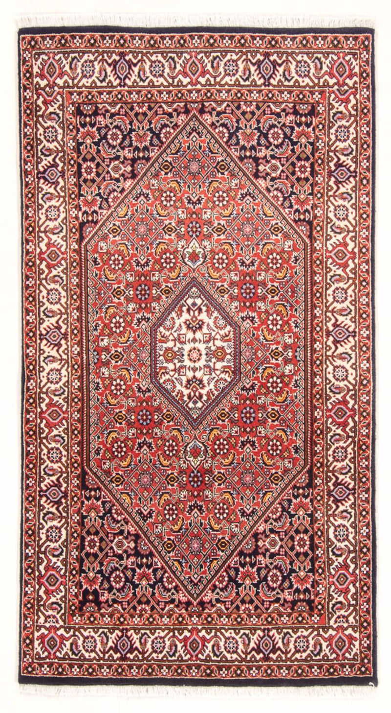 Persisk tæppe - Bijar - Royal - 150 x 84 cm - rød