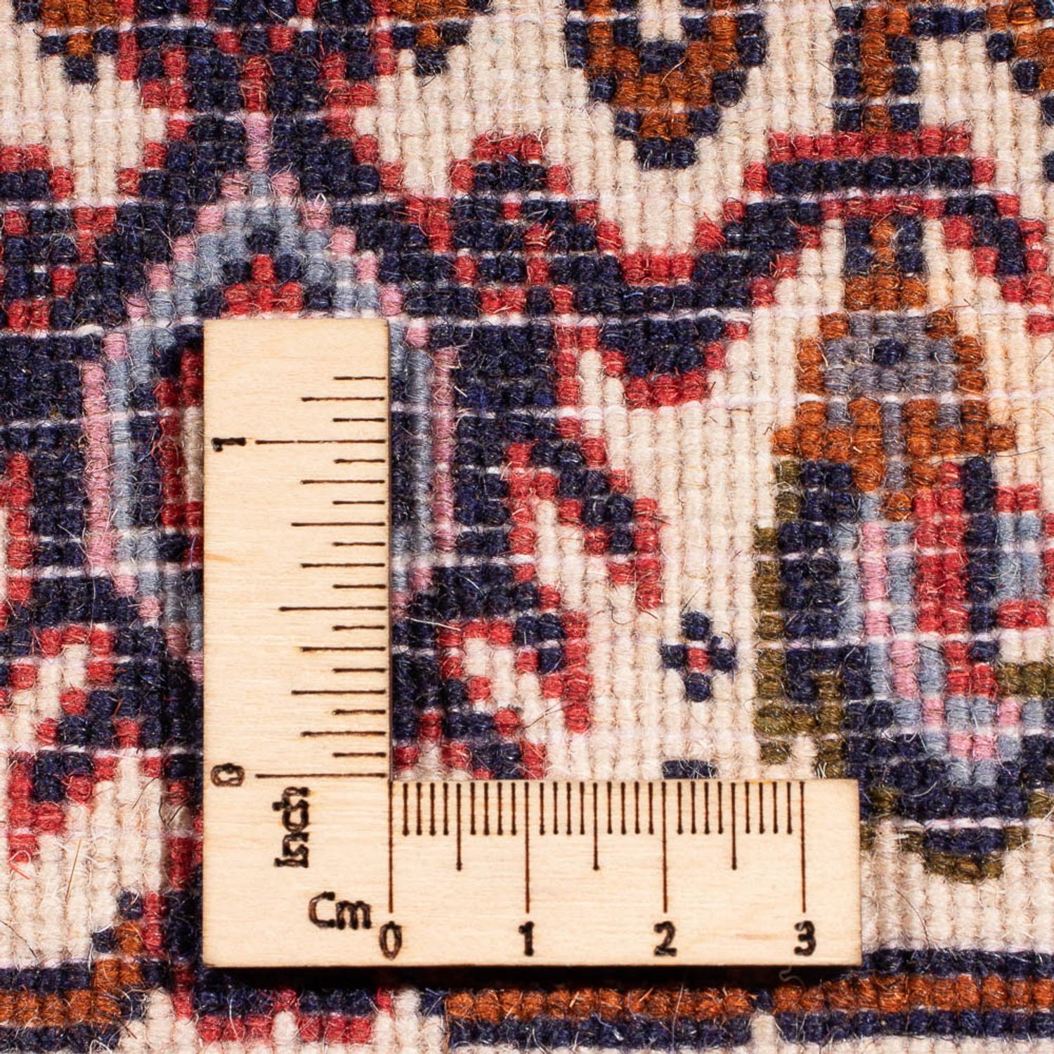 Persisk tæppe - Bijar - Royal - 150 x 84 cm - rød