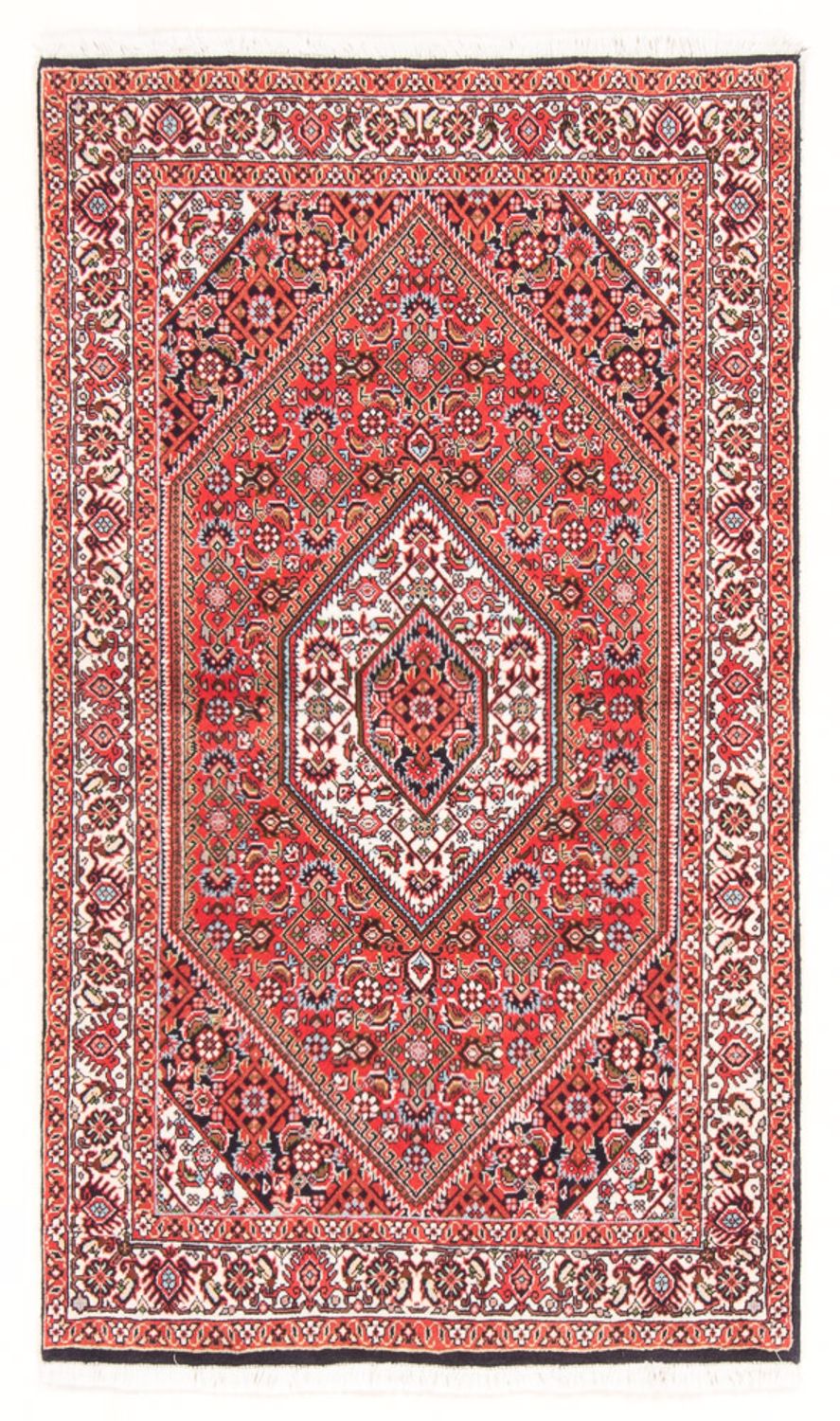 Persisk tæppe - Bijar - Royal - 138 x 83 cm - rød