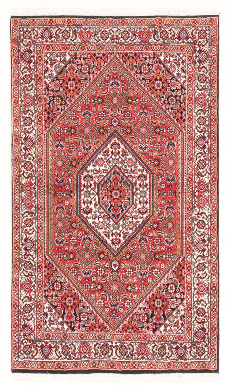 Persisk tæppe - Bijar - Royal - 138 x 83 cm - rød