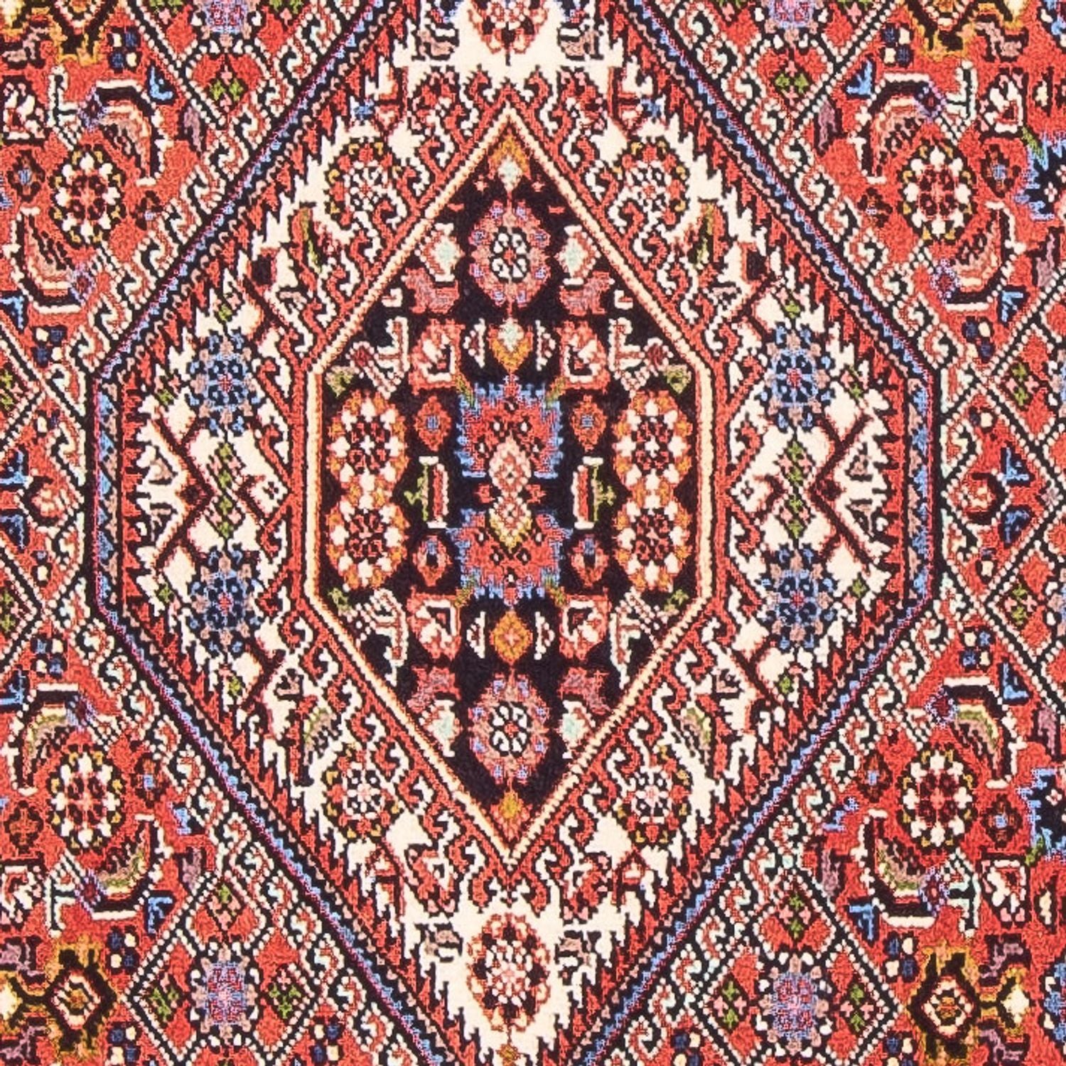 Persisk tæppe - Bijar - Royal - 152 x 78 cm - rød