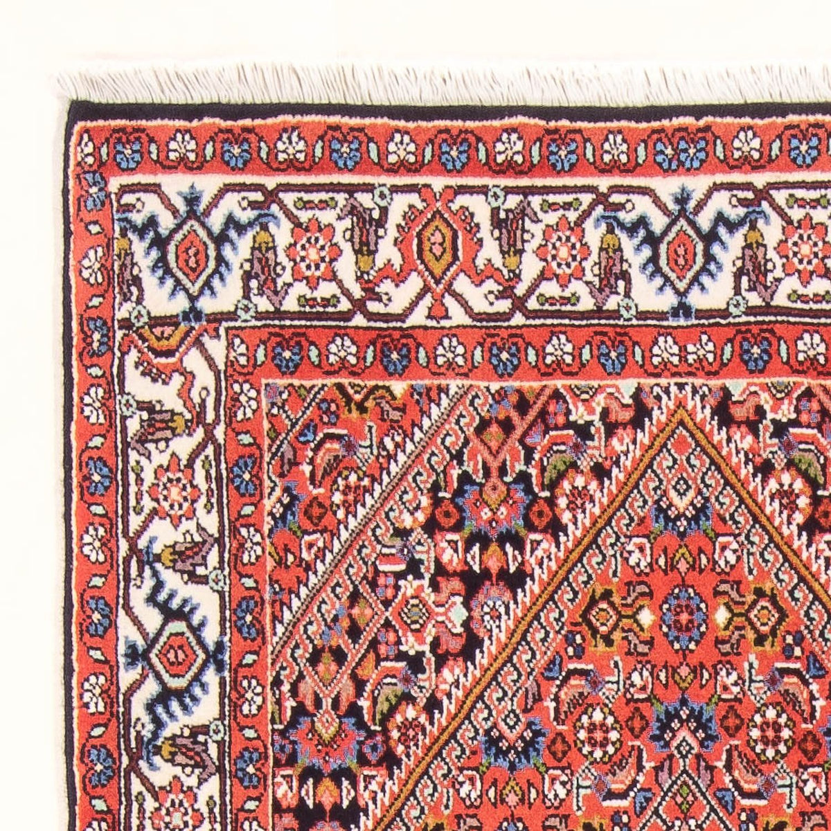 Bidjar - Bukan Tæppe 78x152cm - Persisk tæppe - rød