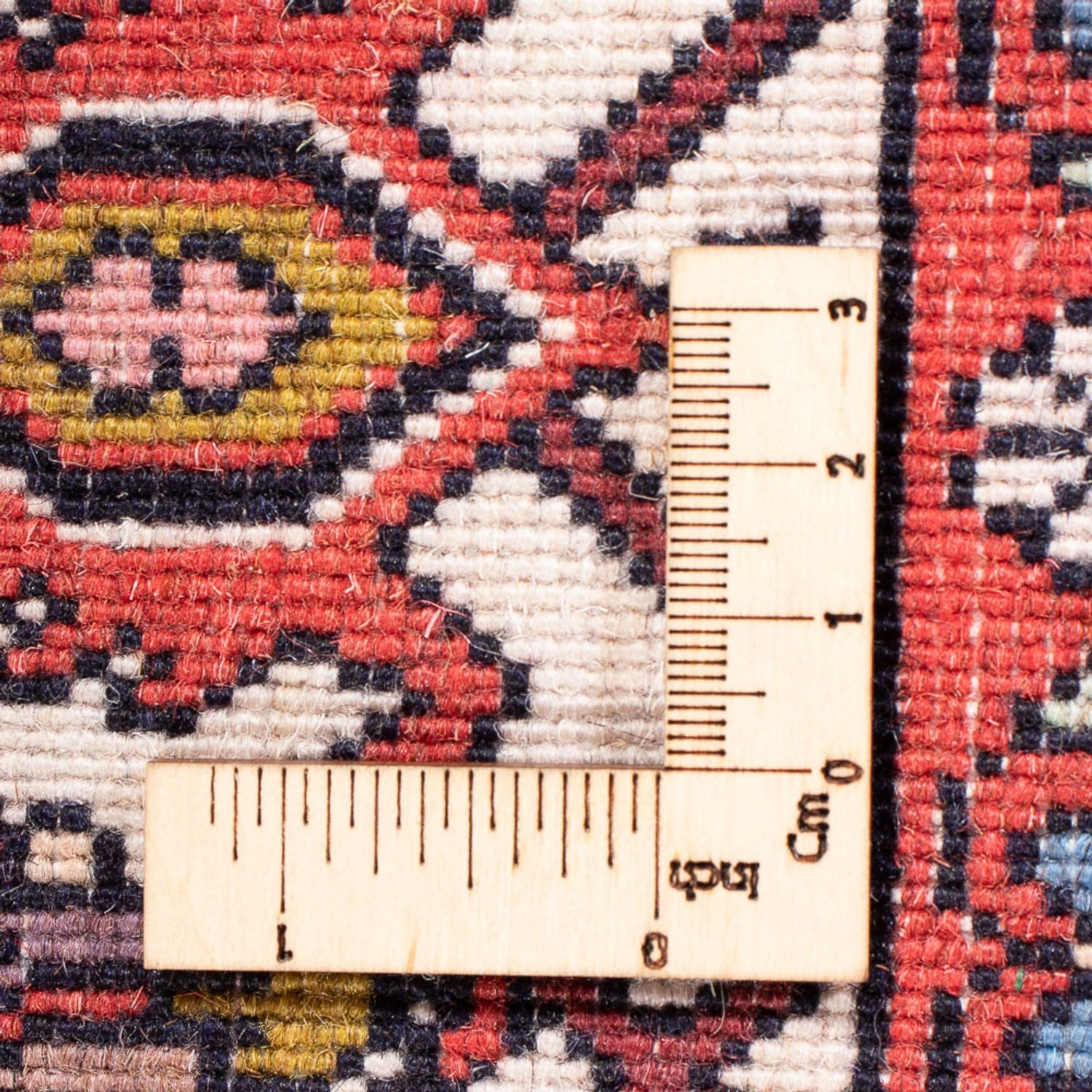 Persisk tæppe - Bijar - Royal - 152 x 78 cm - rød