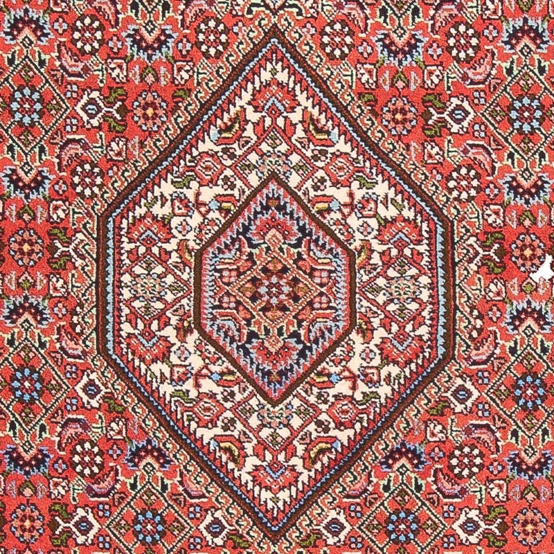 Persisk tæppe - Bijar - Royal - 142 x 84 cm - rød