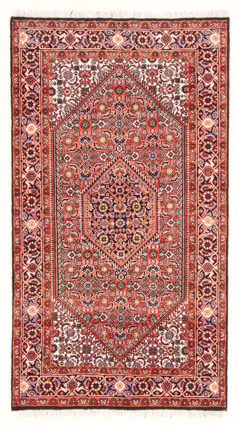Persisk tæppe - Bijar - Royal - 142 x 82 cm - rød