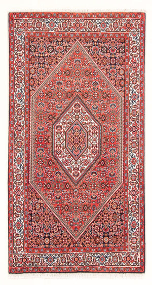 Persisk tæppe - Bijar - Royal - 155 x 85 cm - rød