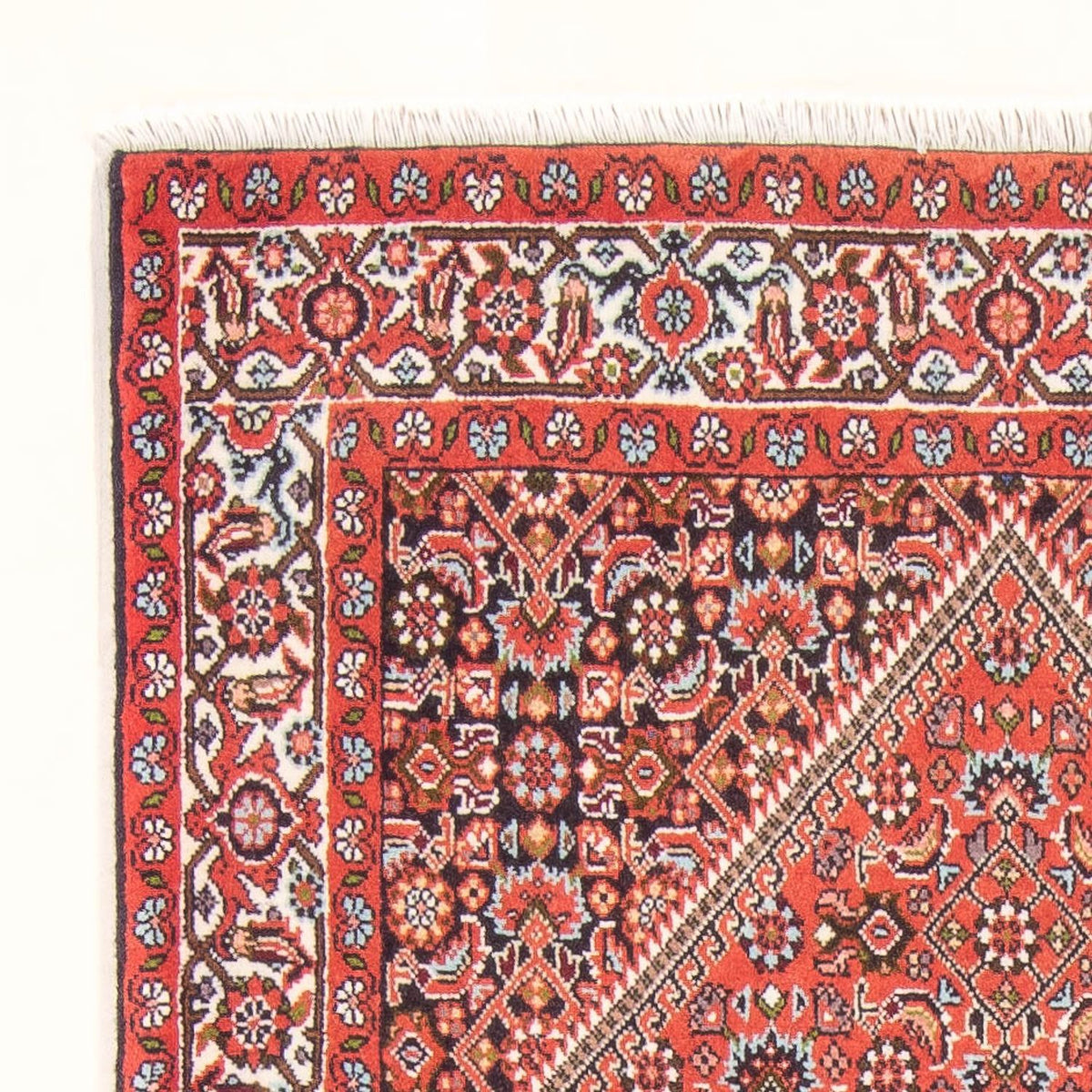 Bidjar - Bukan Tæppe 85x155cm - Persisk tæppe - rød
