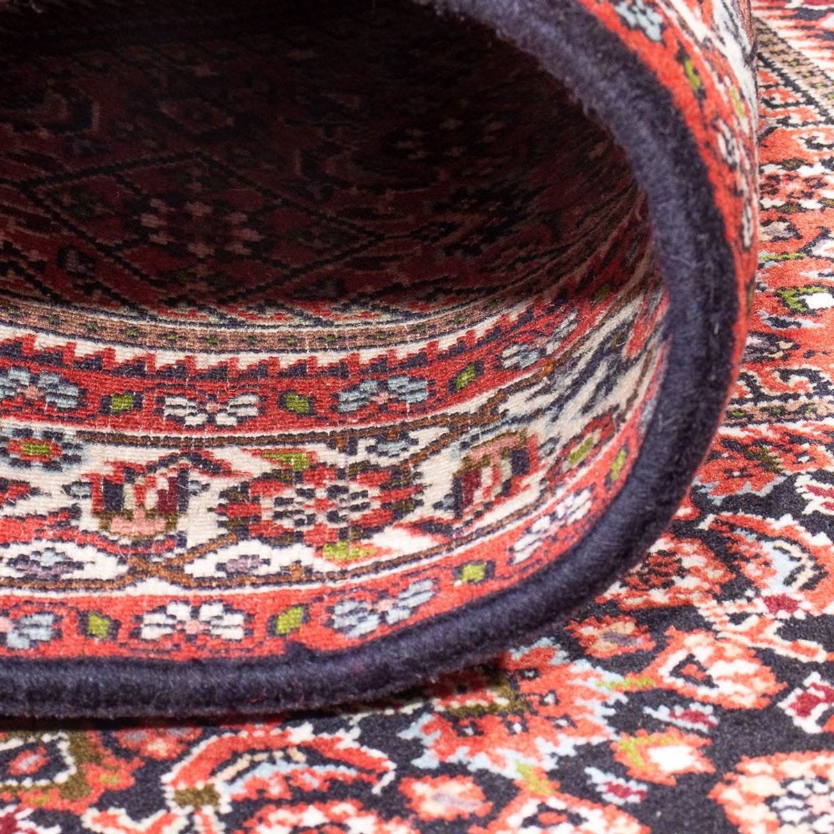 Persisk tæppe - Bijar - Royal - 155 x 85 cm - rød