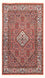 Persisk tæppe - Bijar - Royal - 140 x 82 cm - rød