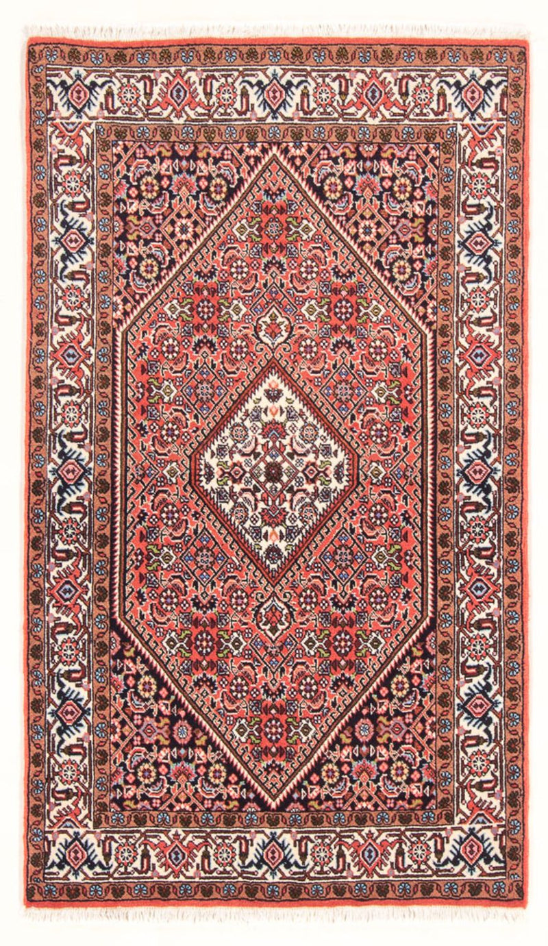 Persisk tæppe - Bijar - Royal - 140 x 82 cm - rød