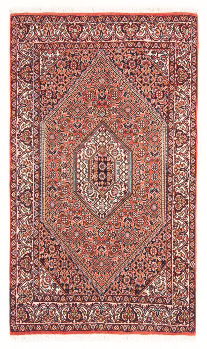 Persisk tæppe - Bijar - Royal - 132 x 84 cm - rød