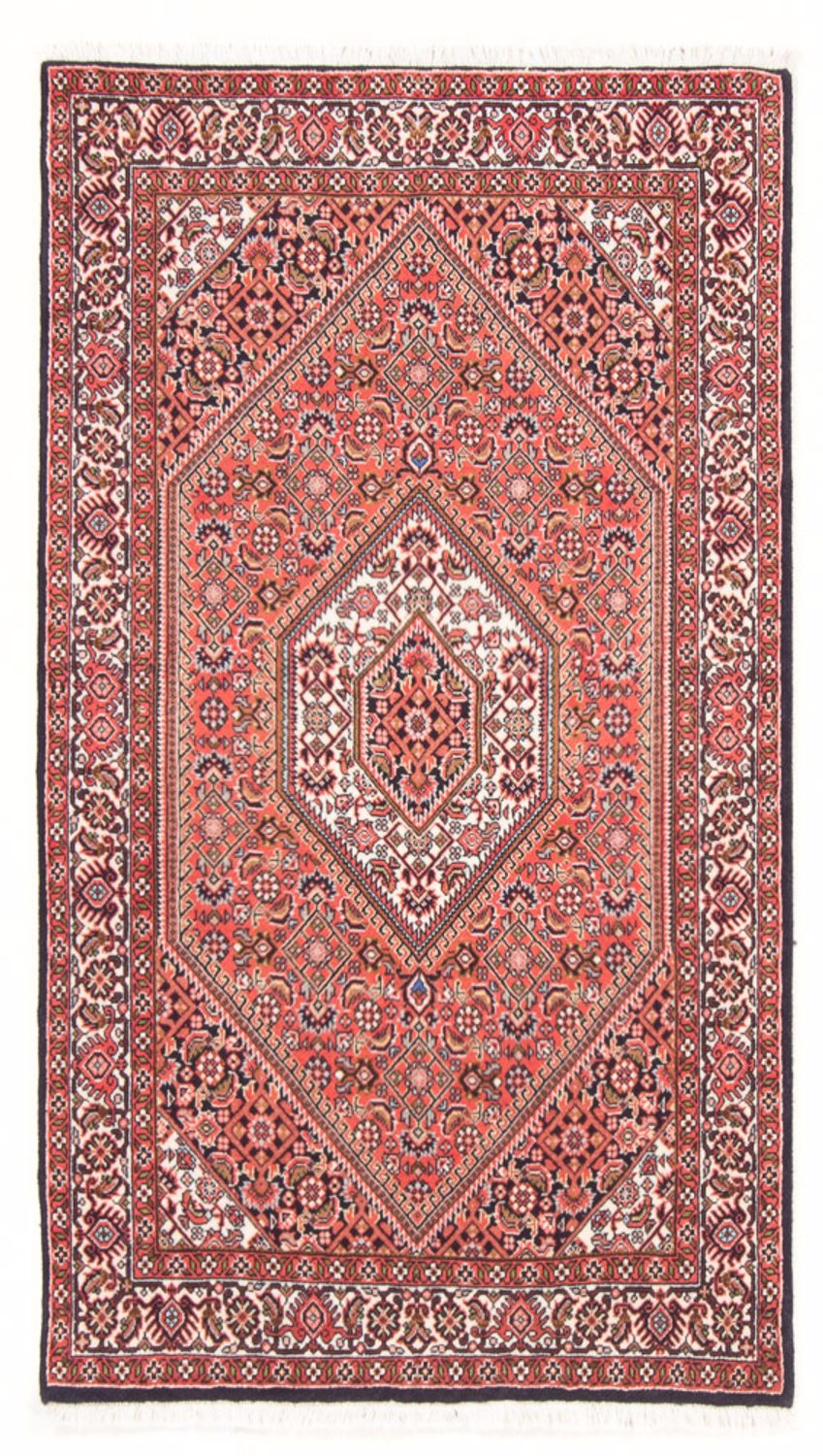 Persisk tæppe - Bijar - Royal - 133 x 84 cm - rød