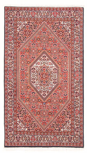 Persisk tæppe - Bijar - Royal - 133 x 84 cm - rød
