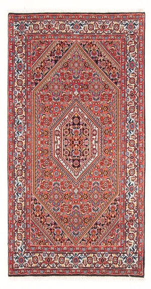 Persisk tæppe - Bijar - Royal - 147 x 82 cm - rød