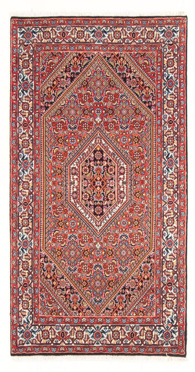 Bidjar - Bukan Tæppe 82x147cm - Persisk tæppe - rød