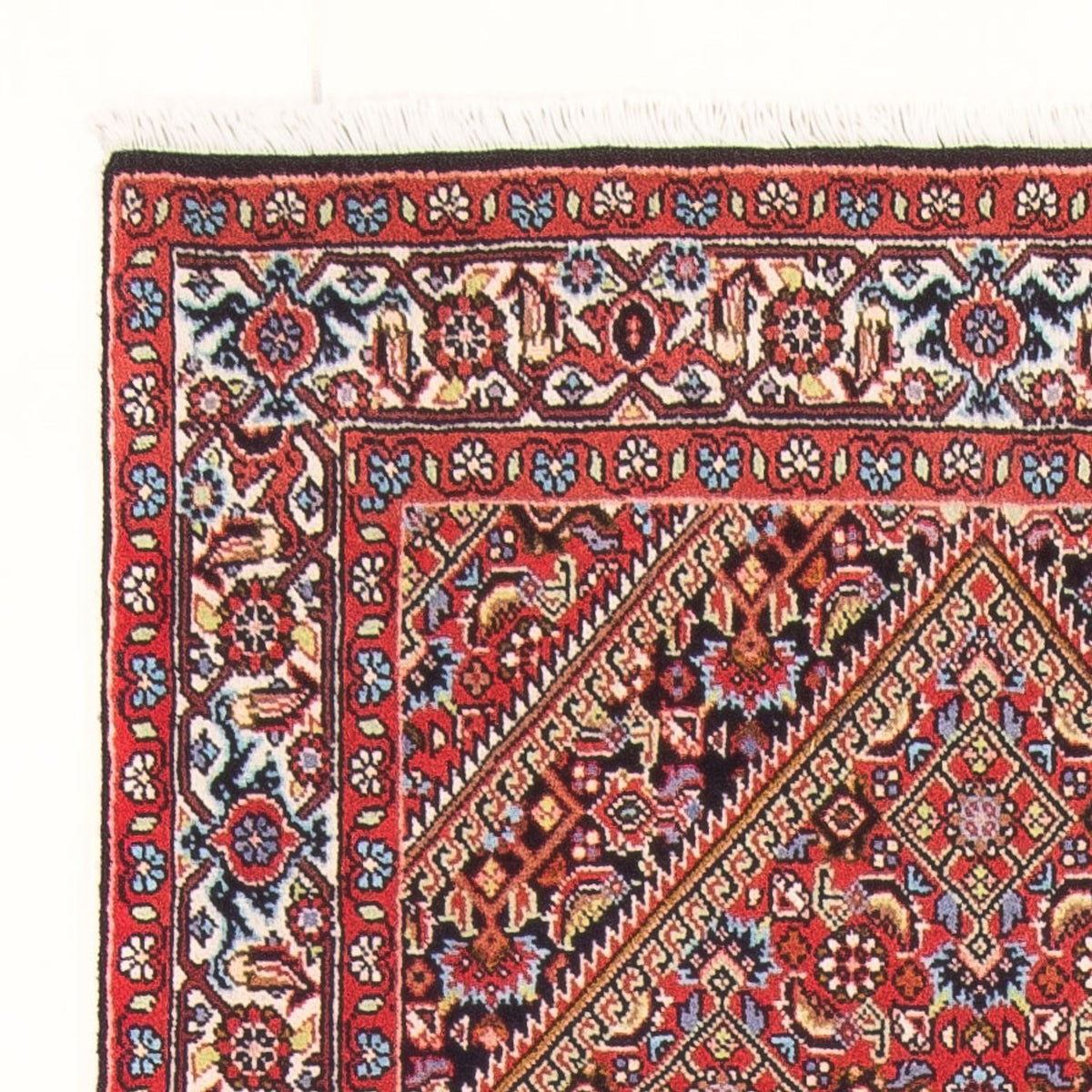 Bidjar - Bukan Tæppe 82x147cm - Persisk tæppe - rød