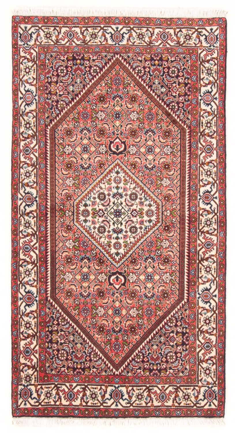 Persisk tæppe - Bijar - Royal - 140 x 95 cm - rød