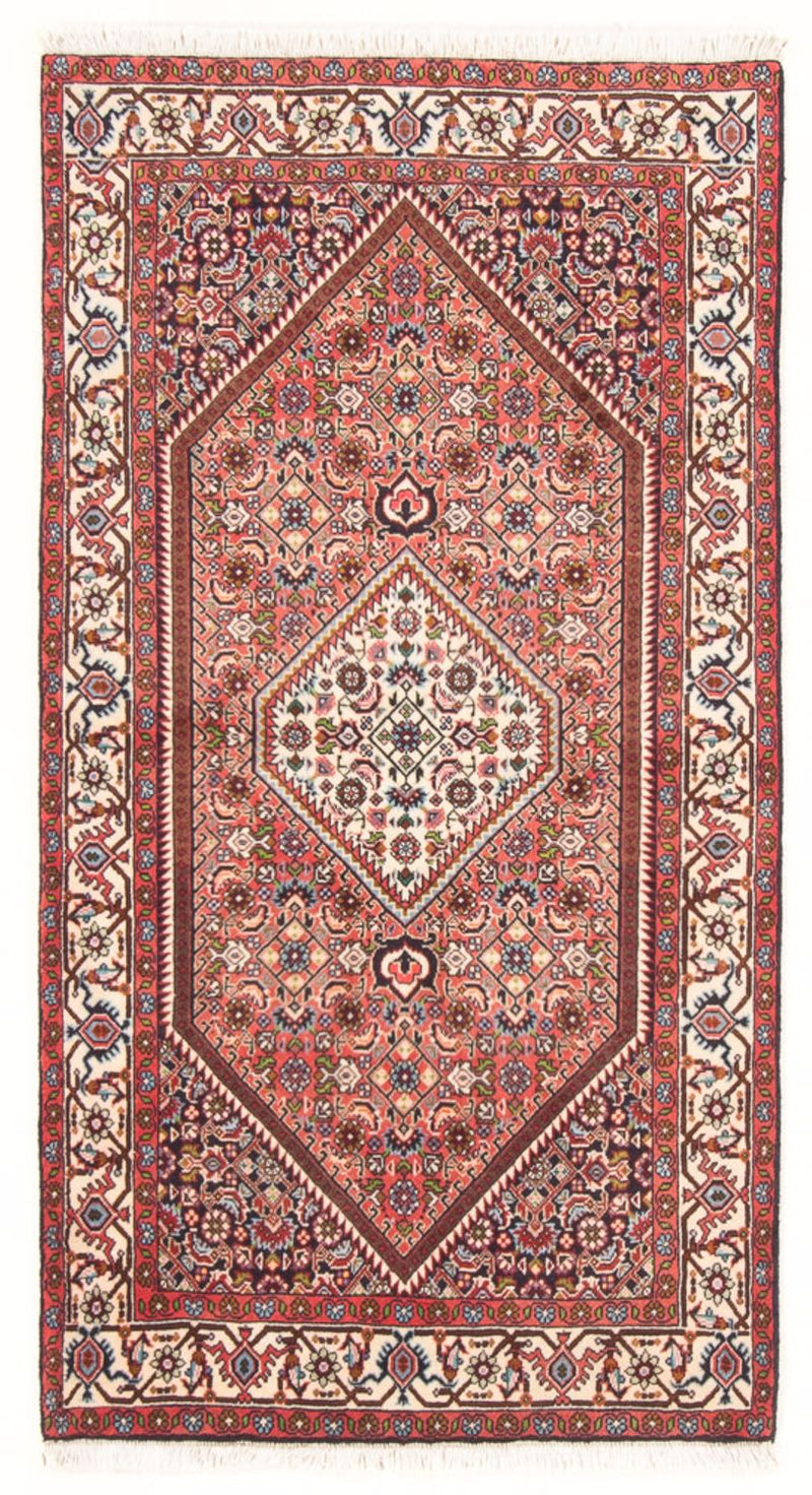 Persisk tæppe - Bijar - Royal - 140 x 95 cm - rød