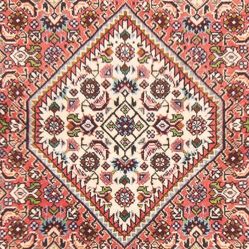 Persisk tæppe - Bijar - Royal - 140 x 95 cm - rød