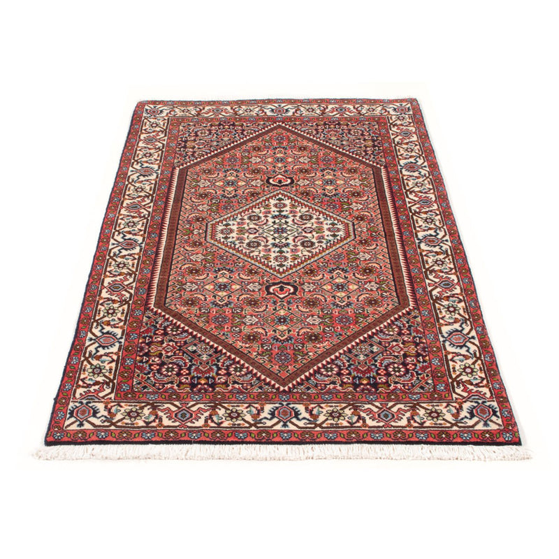 Persisk tæppe - Bijar - Royal - 140 x 95 cm - rød