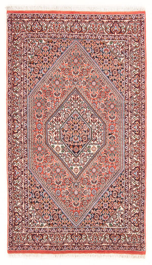 Persisk tæppe - Bijar - Royal - 140 x 87 cm - rød