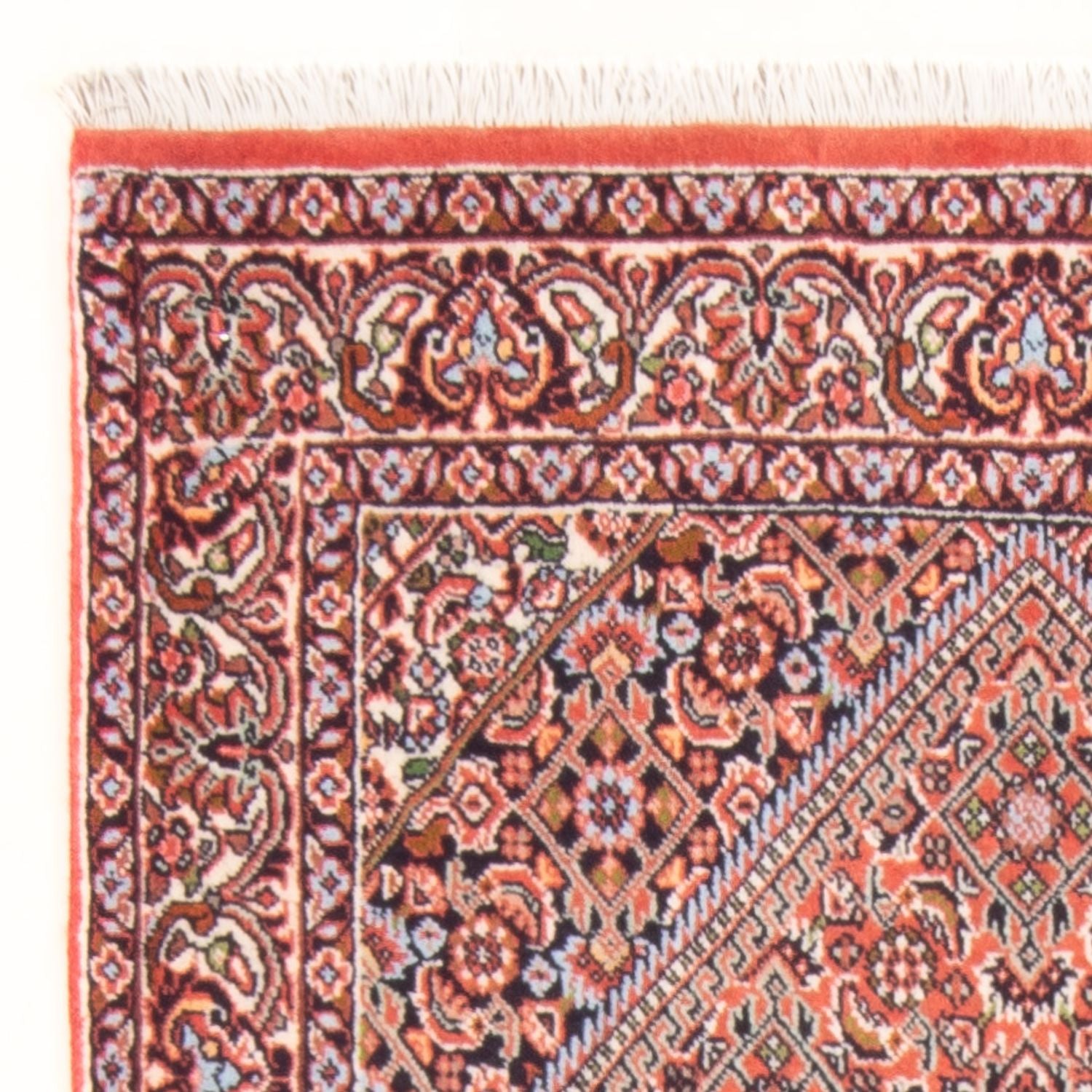 Persisk tæppe - Bijar - Royal - 140 x 87 cm - rød
