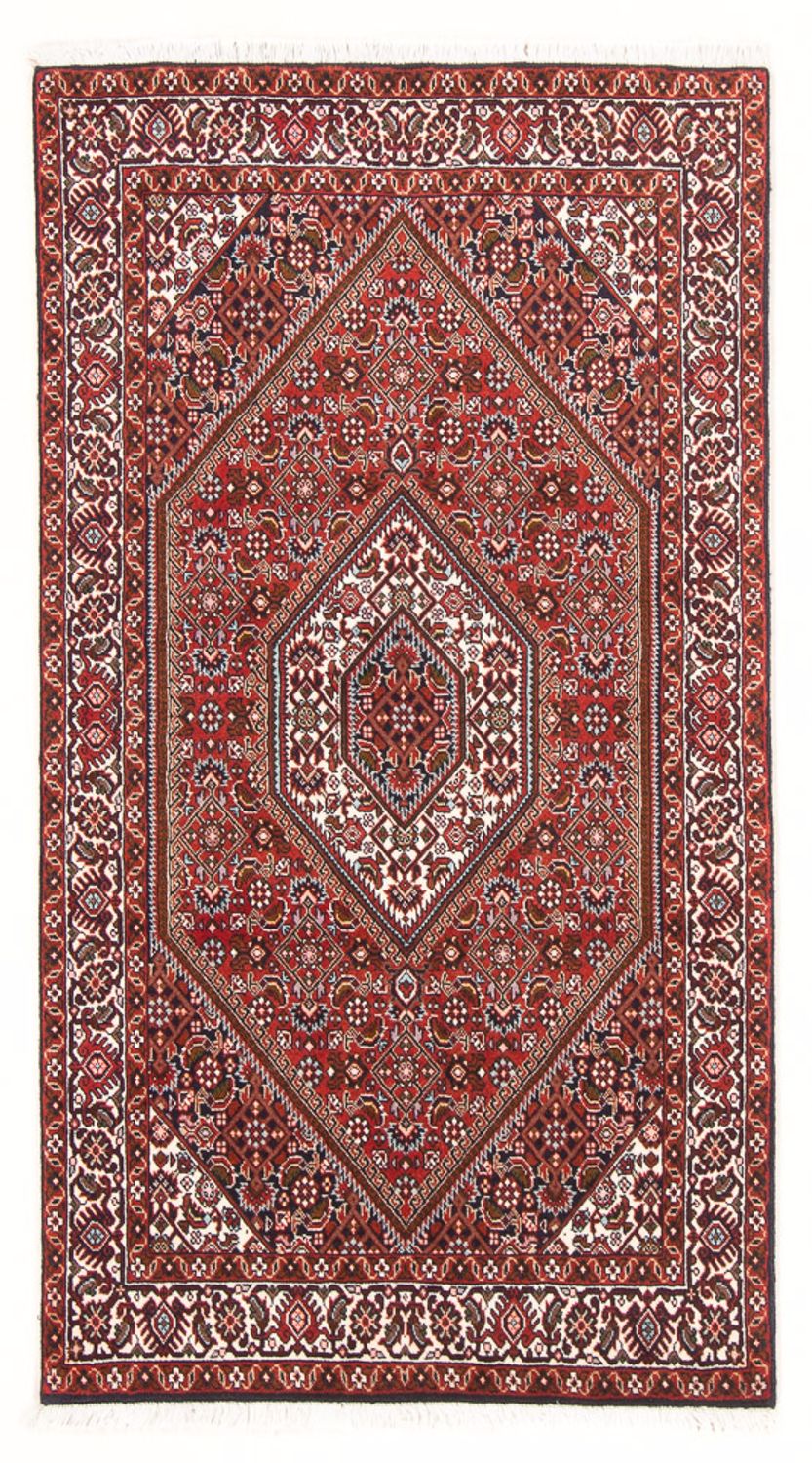 Persisk tæppe - Bijar - Royal - 141 x 82 cm - rød