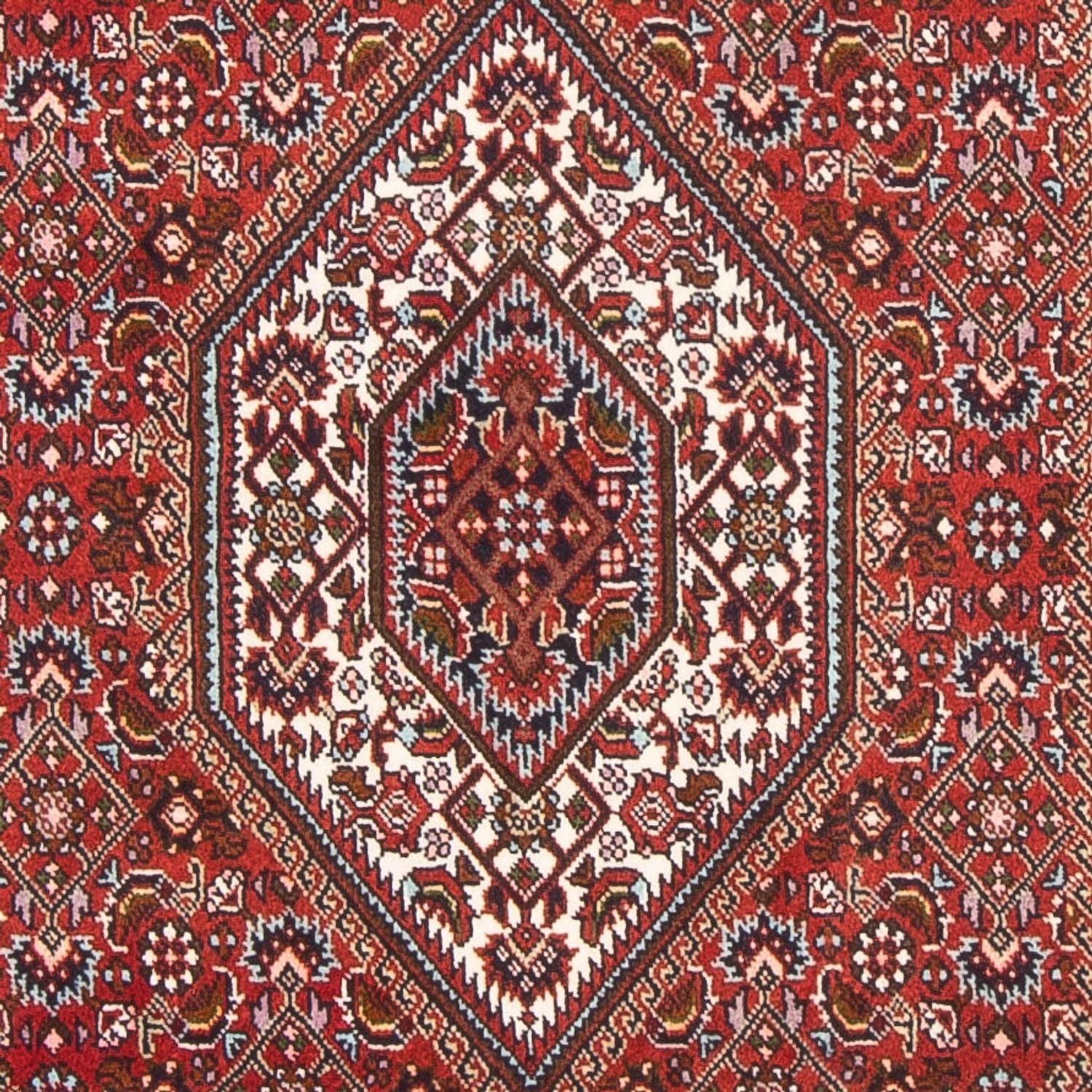 Persisk tæppe - Bijar - Royal - 141 x 82 cm - rød