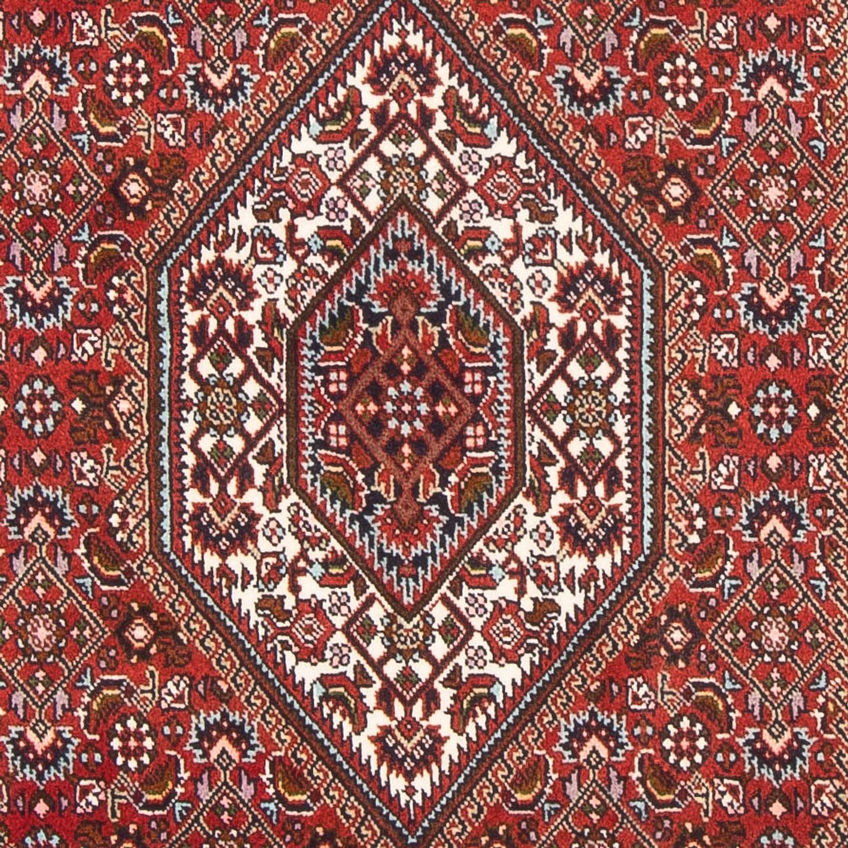 Persisk tæppe - Bijar - Royal - 141 x 82 cm - rød