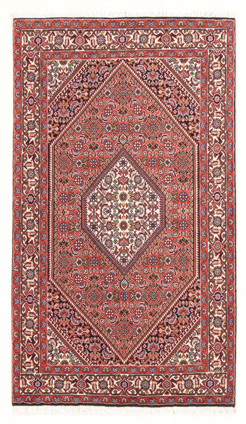 Persisk tæppe - Bijar - Royal - 142 x 84 cm - rød