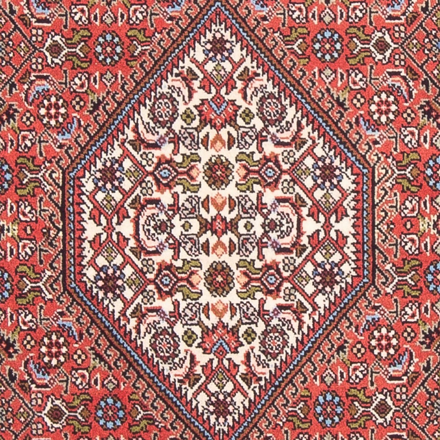 Persisk tæppe - Bijar - Royal - 142 x 84 cm - rød