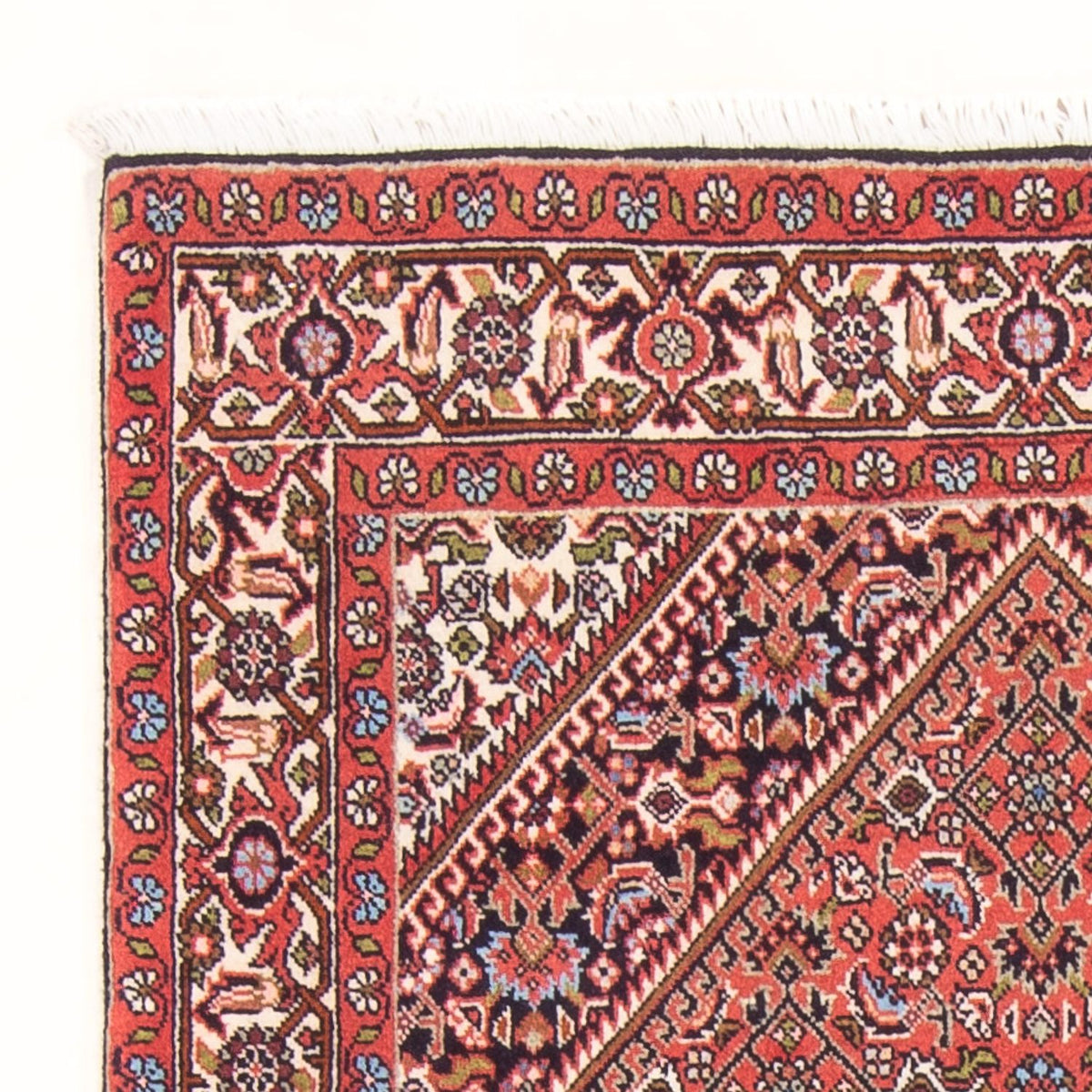 Bidjar - Bukan Tæppe 84x142cm - Persisk tæppe - rød