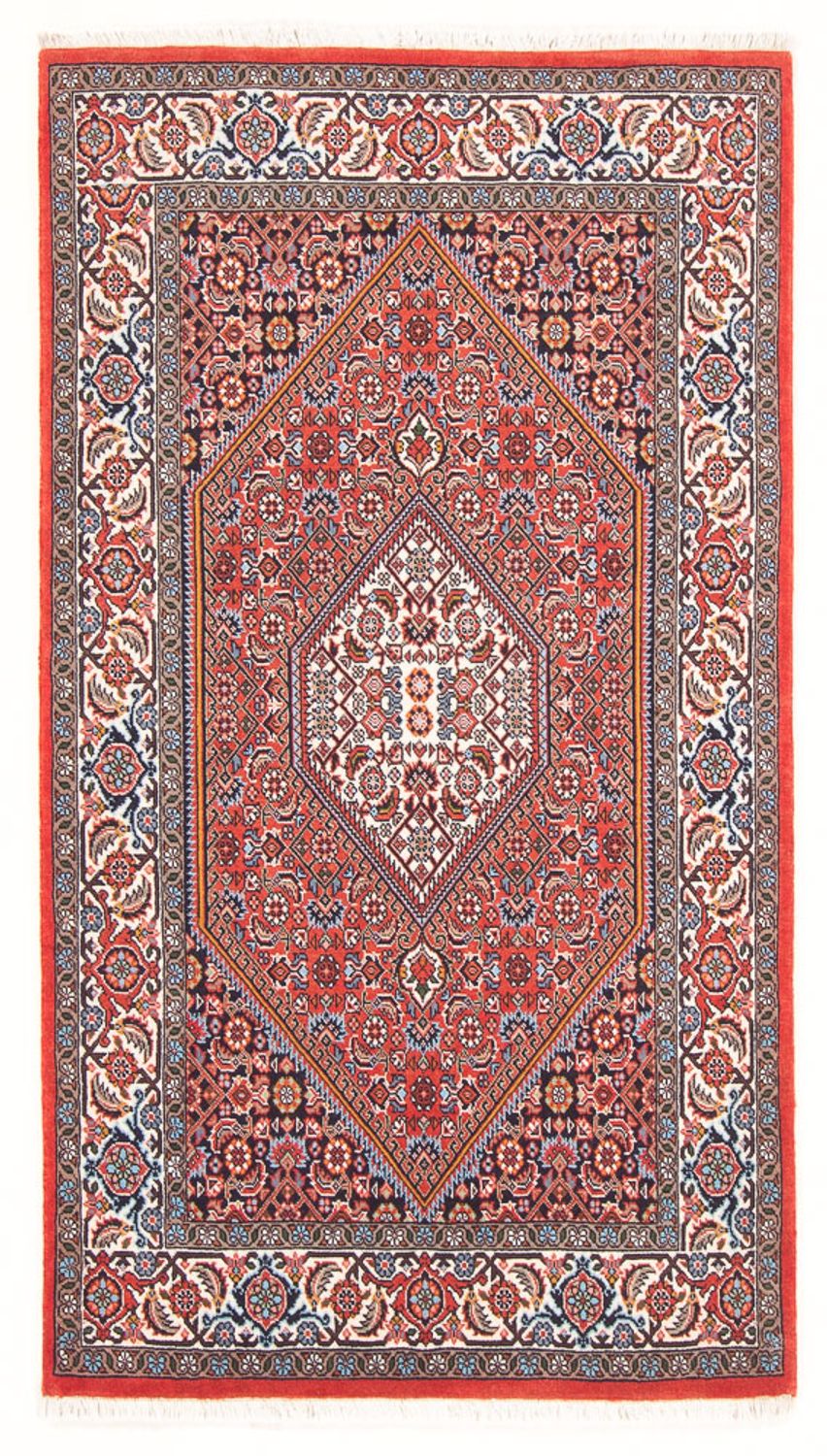 Persisk tæppe - Bijar - Royal - 145 x 84 cm - rød