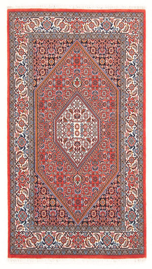 Persisk tæppe - Bijar - Royal - 145 x 84 cm - rød