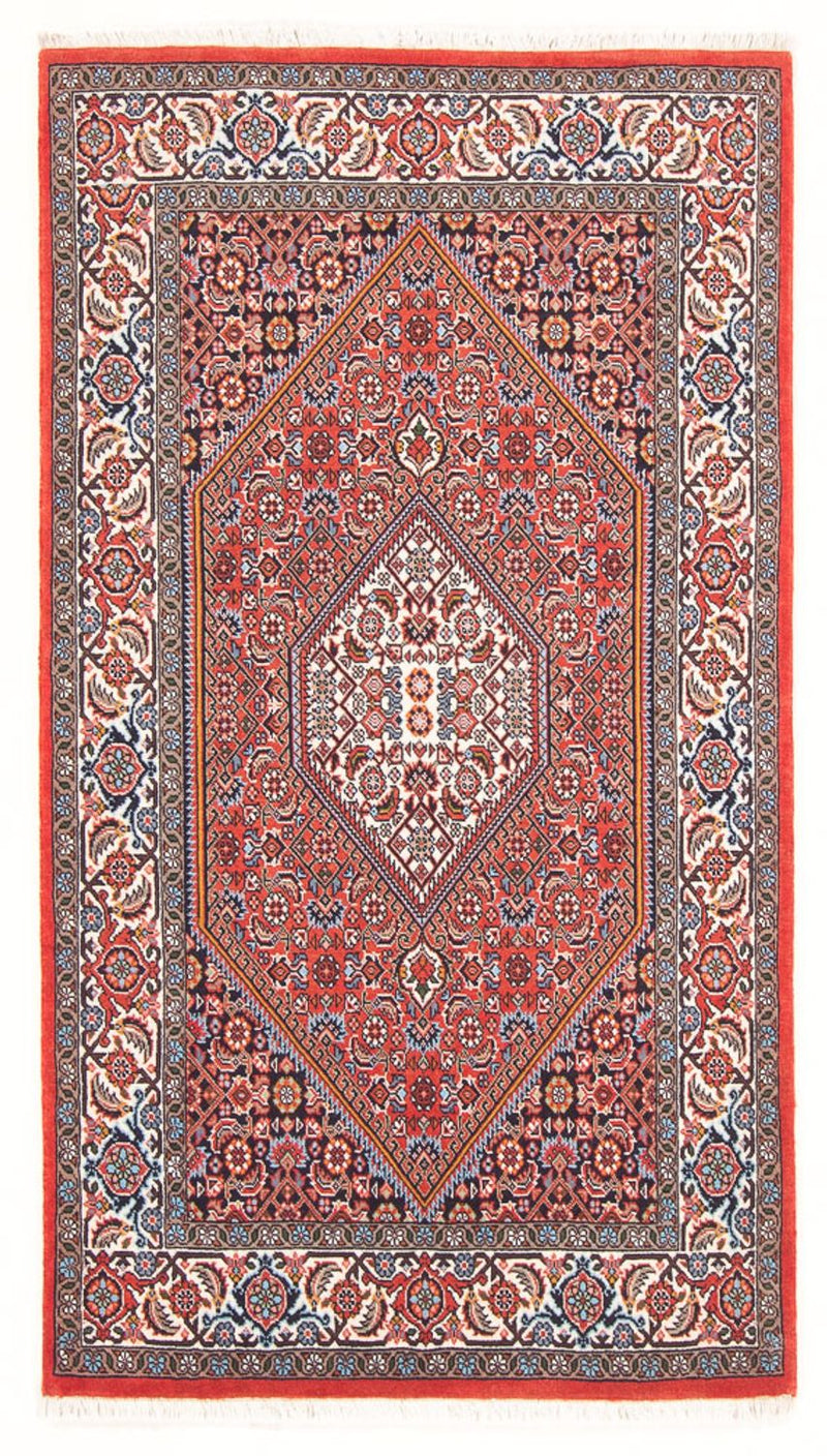 Persisk tæppe - Bijar - Royal - 145 x 84 cm - rød