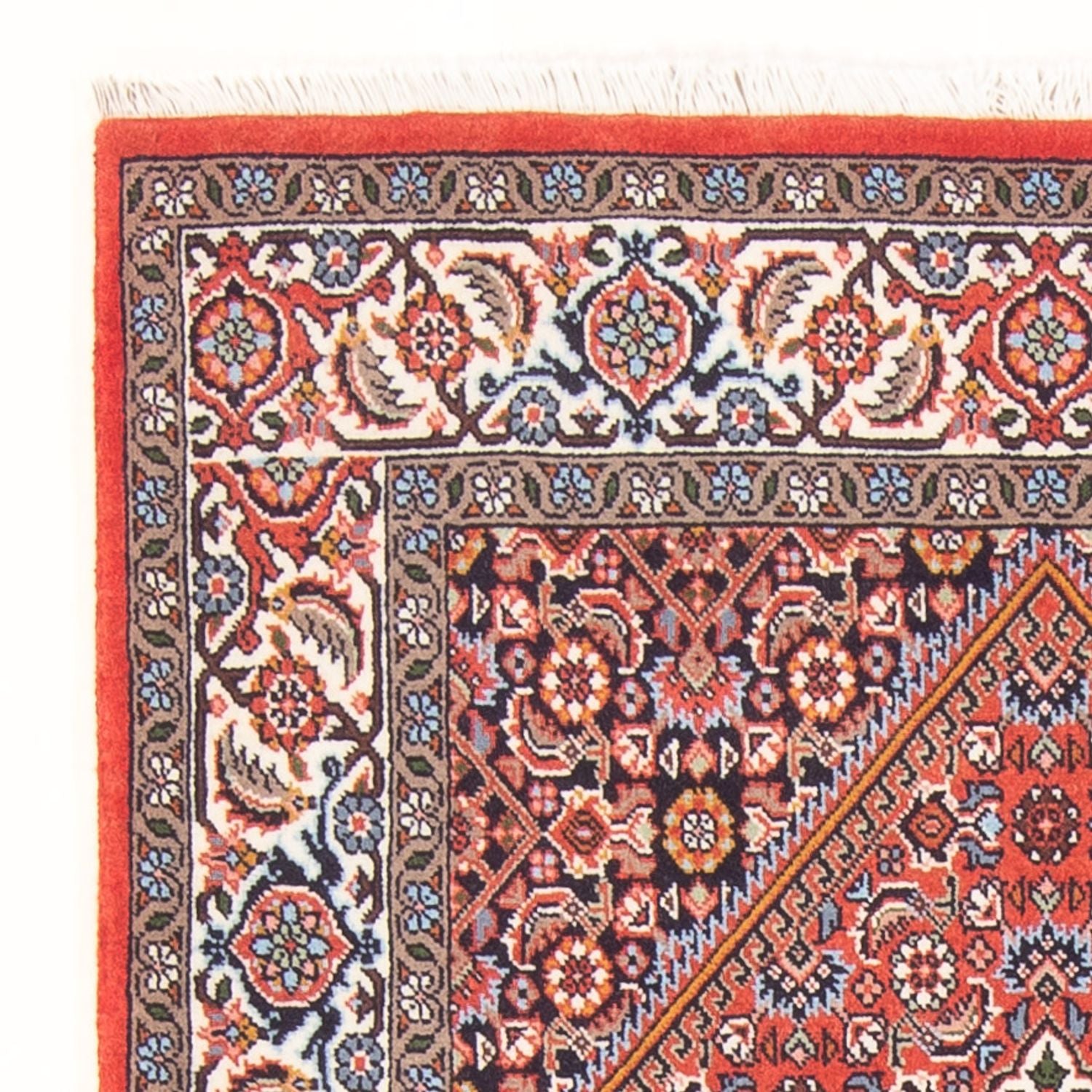 Persisk tæppe - Bijar - Royal - 145 x 84 cm - rød