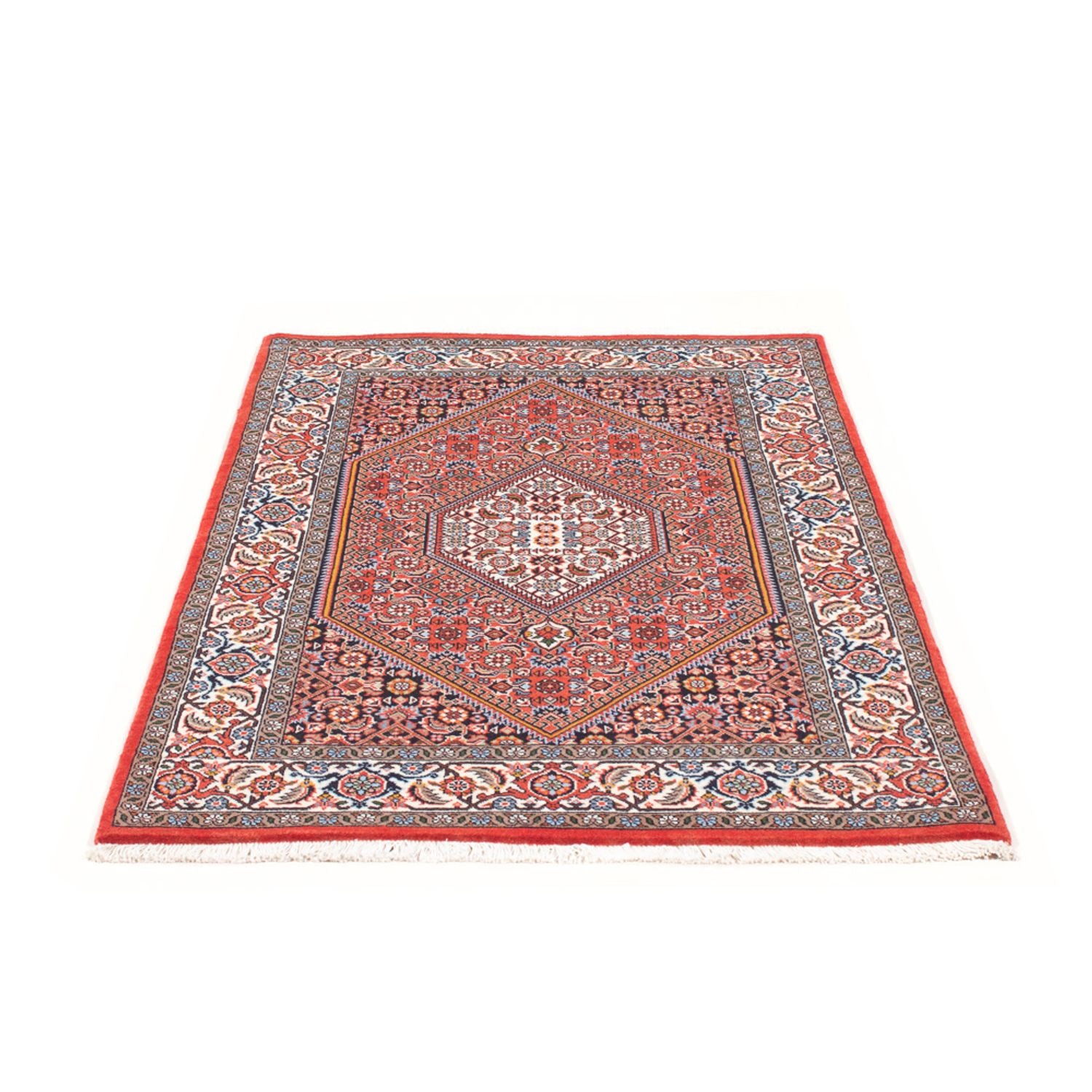 Persisk tæppe - Bijar - Royal - 145 x 84 cm - rød