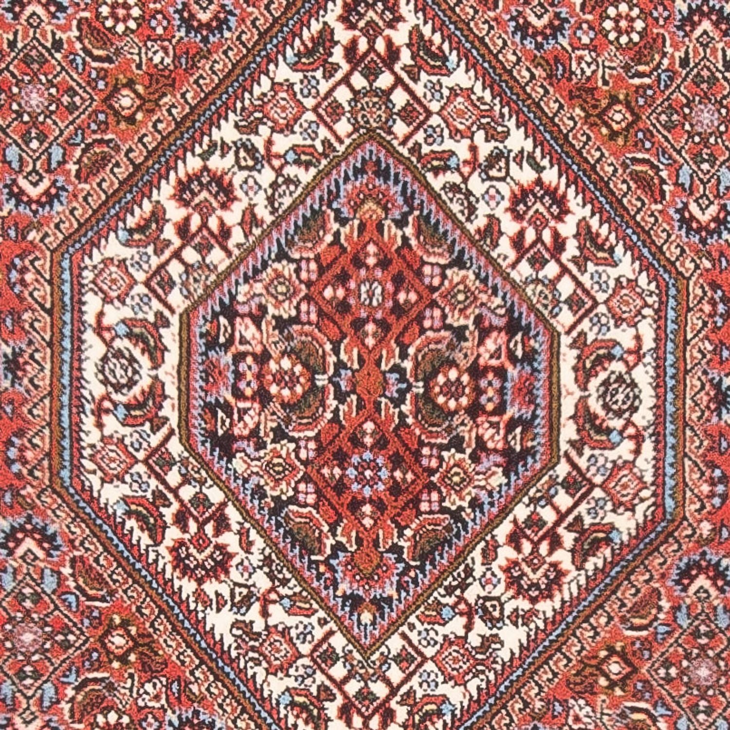 Persisk tæppe - Bijar - Royal - 134 x 88 cm - rød