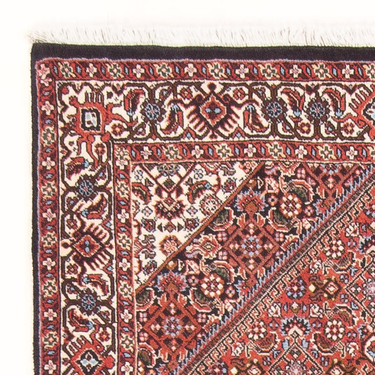 Bidjar - Bukan Tæppe 88x134cm - Persisk tæppe - rød