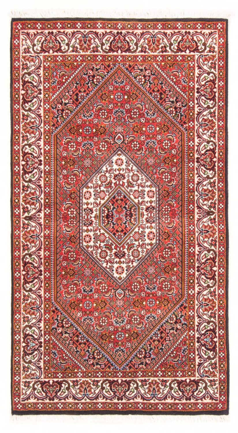 Persisk tæppe - Bijar - Royal - 144 x 82 cm - rød