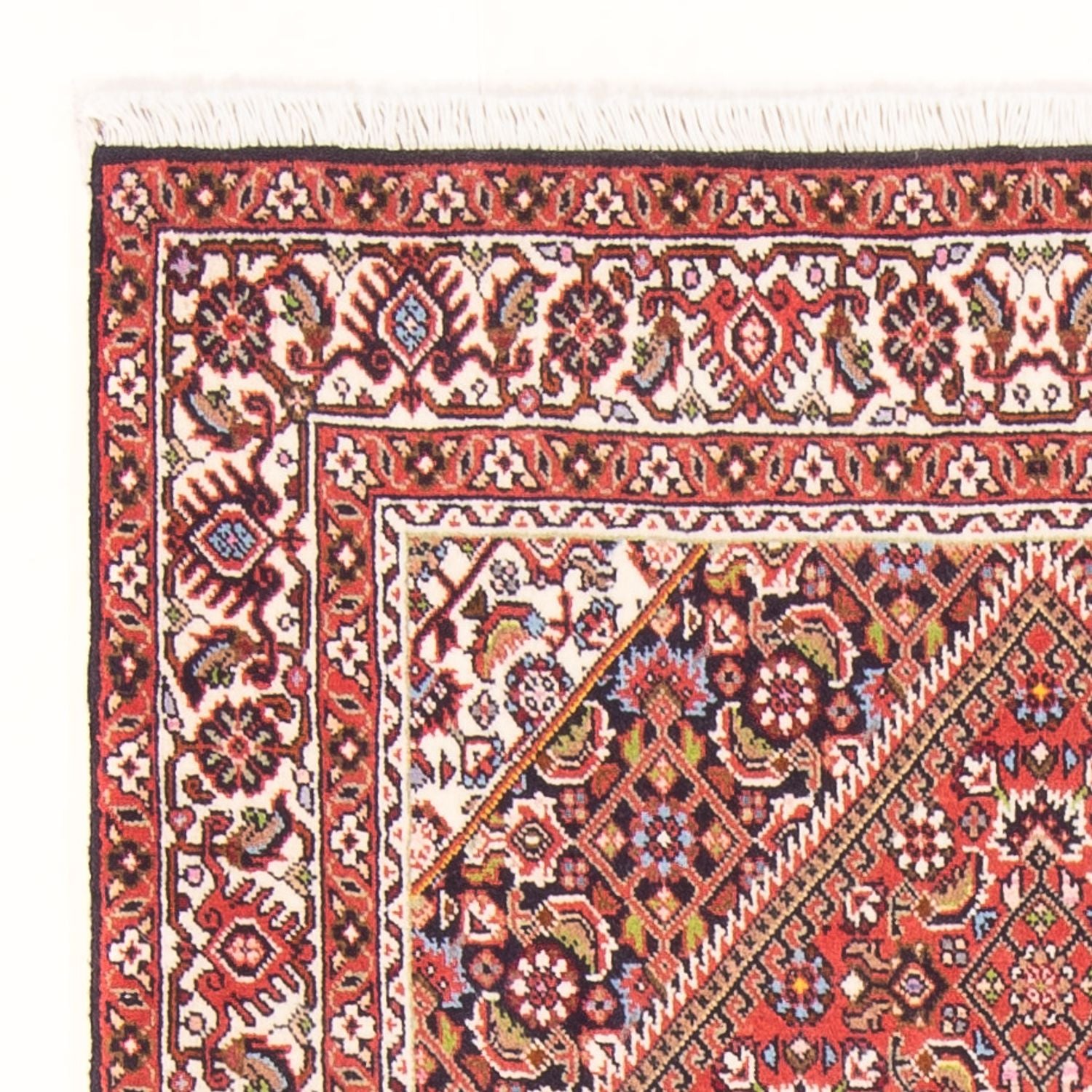 Persisk tæppe - Bijar - Royal - 148 x 88 cm - rød