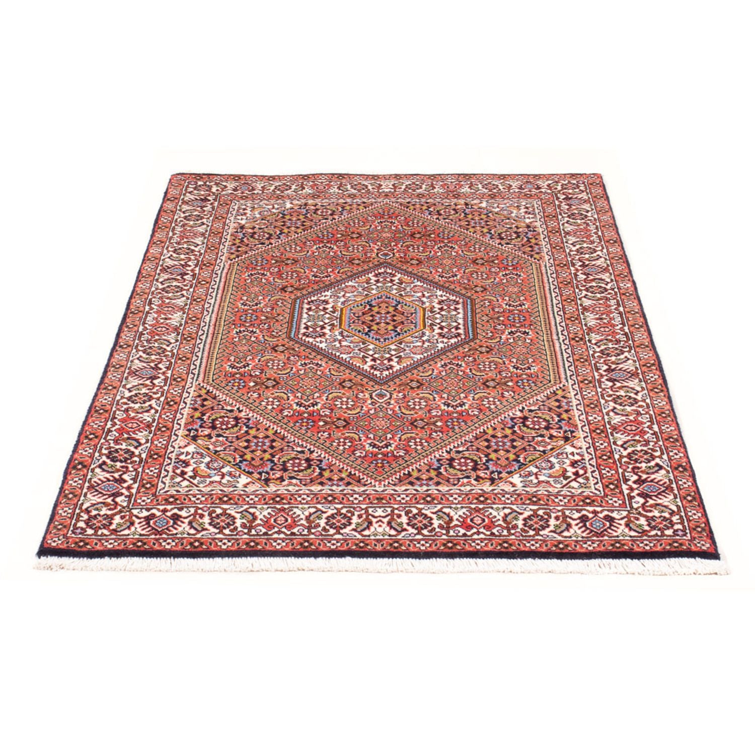 Persisk tæppe - Bijar - Royal - 148 x 88 cm - rød