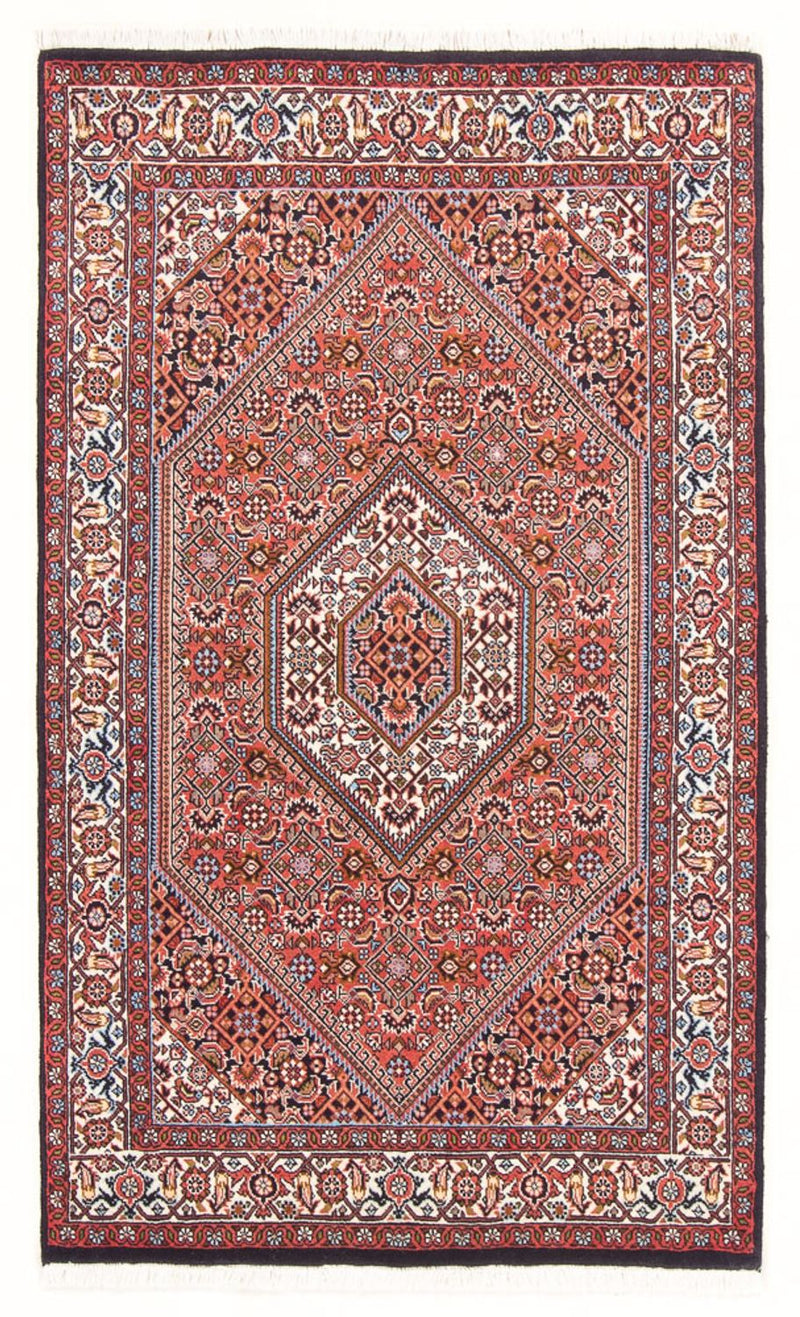 Persisk tæppe - Bijar - Royal - 131 x 83 cm - rød