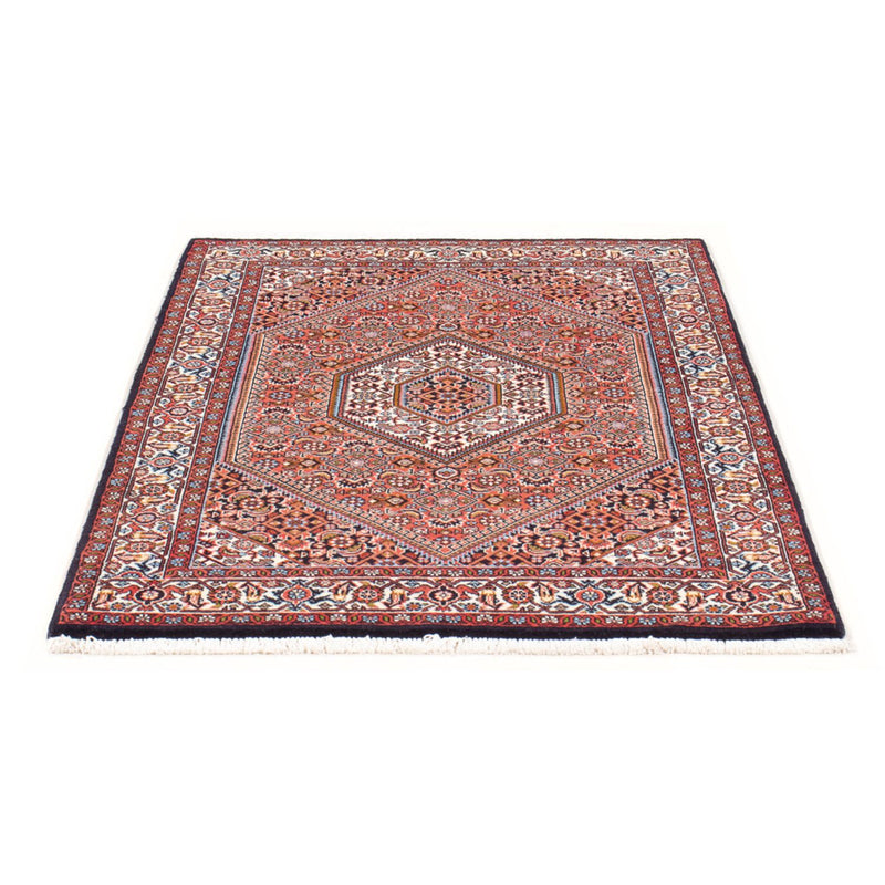 Persisk tæppe - Bijar - Royal - 131 x 83 cm - rød