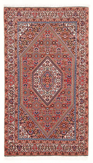 Persisk tæppe - Bijar - Royal - 143 x 85 cm - rød